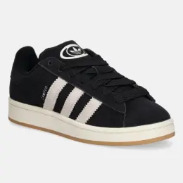 Замшеві кросівки Adidas Campus чорні