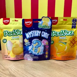 Желейки Amos Peelerz Mango, Banana, Mystery Cube