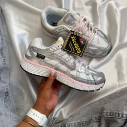 Кросівки Nike P-6000 White Elemental Pink CorDura (вологозахист)