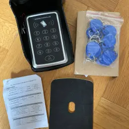 Автономний RFID контролер доступу та кодова клавіатура з брелоками