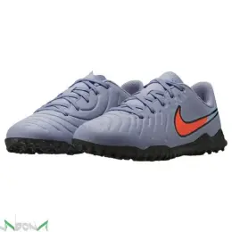 Футбольні бутси Nike Tiempo Legend 7 (TF) світло-бузкові з помаранчевими акцентами, розмір 36,5