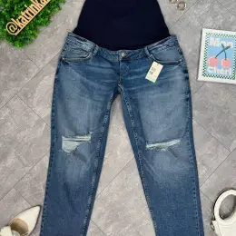 Блакитні джинси Mom для вагітних від Denim Co. Розмір UK 18 / 52