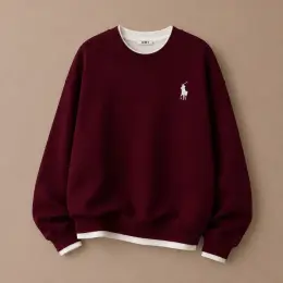 Жіночий світшот Oversize бордовий