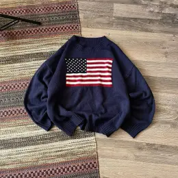 Светр в'язаний з логотипом USA Flag