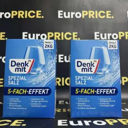 Сіль для посудомийної машини Denk Mit Spezial Salz 5-Fach-Effekt 2кг