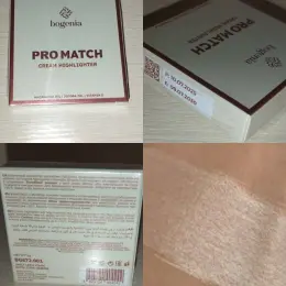 Кремовий хайлайтер Bogenia Pro Match