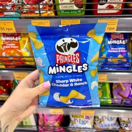 Pringles Mingles Sharp White Cheddar & Ranch 56г