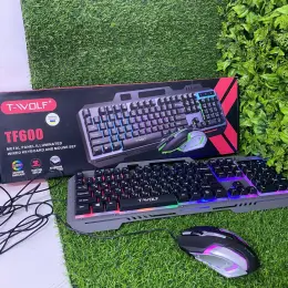 Комплект клавіатура та мишка T-wolf tf600
