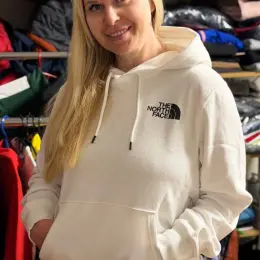 Біле худі The North Face унісекс розмір M/L