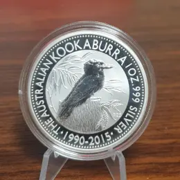 Срібна монета "Kookaburra" 1 oz 999 проби 2015