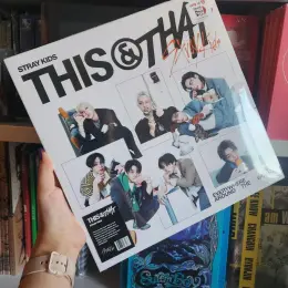 Stray Kids - This&That (Target Exclusive Vinyl) orange marble vinyl
