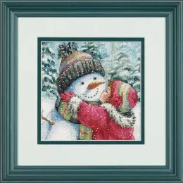 Набір для вишивання Dimensions 70-08833 "A Kiss for Snowman"
