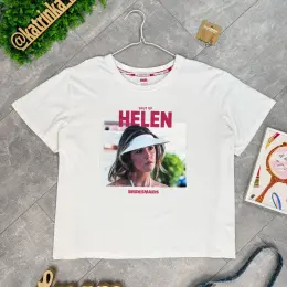 Футболка біла з принтом "Shut Up Helen" від Primark