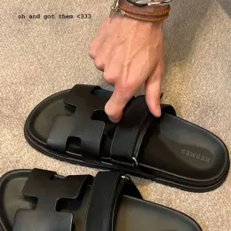 Чоловічі сандалі Hermes чорні