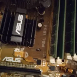 Комплект: материнська плата ASUS та процесор