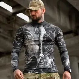 Чоловічий рашгард Valhalla Military з мікродайвінгу
