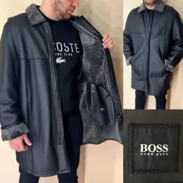 Дублянка чоловіча Hugo Boss натуральна шкіра розмір 52/54