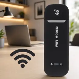Wi-Fi модем-маршрутизатор 4G LTE USB чорний