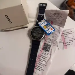 Цифровий наручний годинник Casio AE-1000W синій
