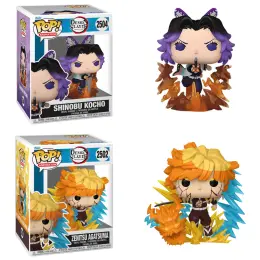 Фігурки Funko Pop! Demon Slayer Shinobu Kocho та Zenitsu Agatsuma