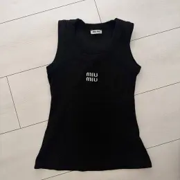Майка Miu Miu чорна розмір S