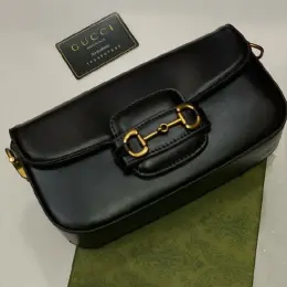Сумка GUCCI Horsebit 1955 чорна
