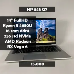 Ноутбук HP EliteBook 845 G7 14" FullHD AMD Ryzen 5 4650U 16GB DDR4 SSD 256GB NVMe