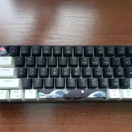 Механічна клавіатура HXSJ Wave V800 Type-C MX Blue