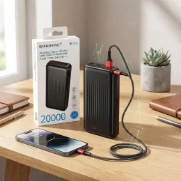 Power Bank Borofone JB0A 20000 mAh, швидка зарядка 22.5W/PD 20W