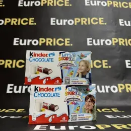 Шоколадний батончик Kinder Chocolate Let's Story