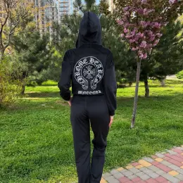 Спортивний костюм Chrome Hearts чорний розмір S
