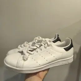 Adidas Stan Smith шкіряні білі чоловічі кросівки 42 розмір
