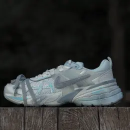 Кросівки Nike Runtekk V2K White Blue Custom