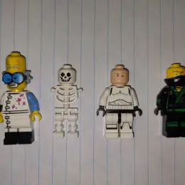 Мініфігурки Lego Star Wars, Lego Ninjago, Монстр-вчений