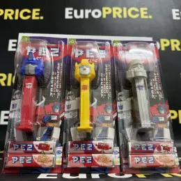 Іграшки PEZ Трансформери (Оптимус Прайм, Бамблбі, Мегатрон)