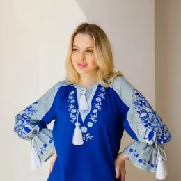 Жіноча вишиванка з льону