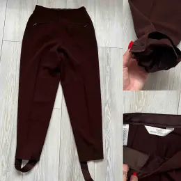 Штани Marks & Spencer коричневі розмір S