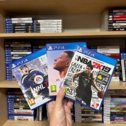 Набір ігор для PlayStation 4: NHL 17, NBA 2K19 та інша гра