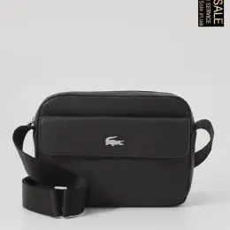 Чоловіча сумка через плече Lacoste REPORTER BAG чорна