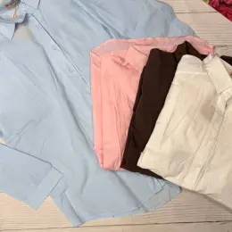 Жіноча сорочка блакитна