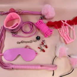 Набір БДСМ "Love Bunny" з 10 аксесуарів