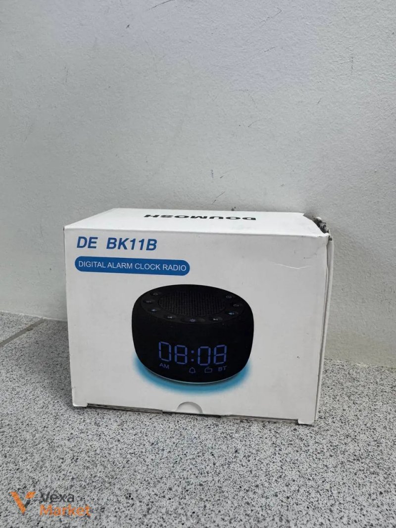 Цифровий радіогодинник з LED дисплеєм та Bluetooth — фото 2
