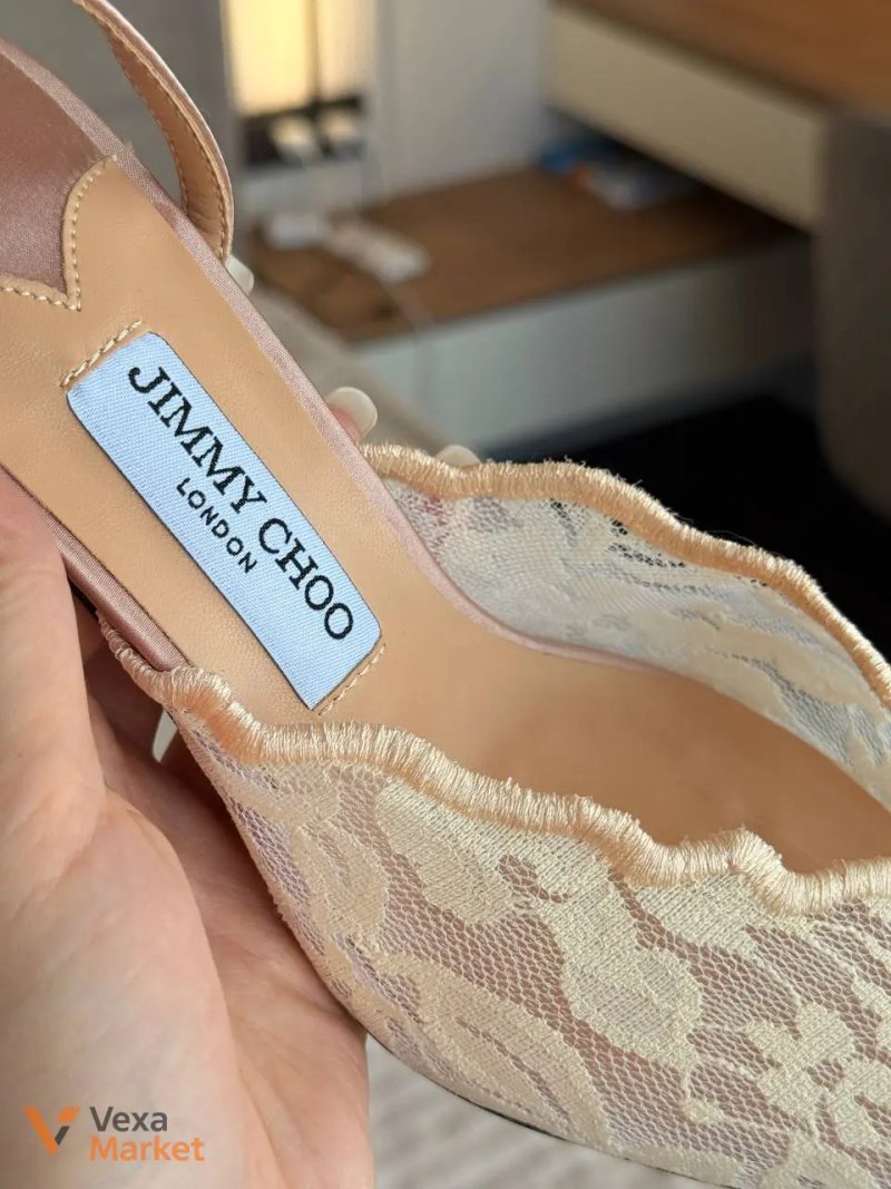 Туфлі Jimmy Choo жіночі мереживні — фото 5