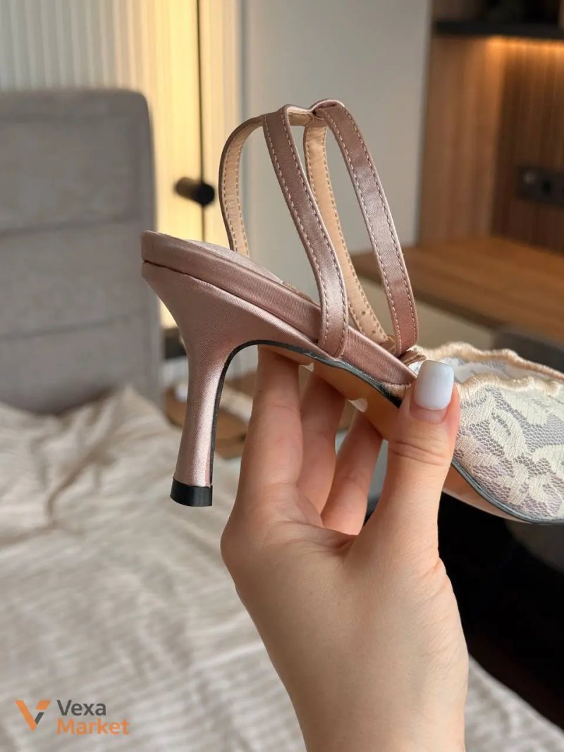 Туфлі Jimmy Choo жіночі мереживні — фото 8