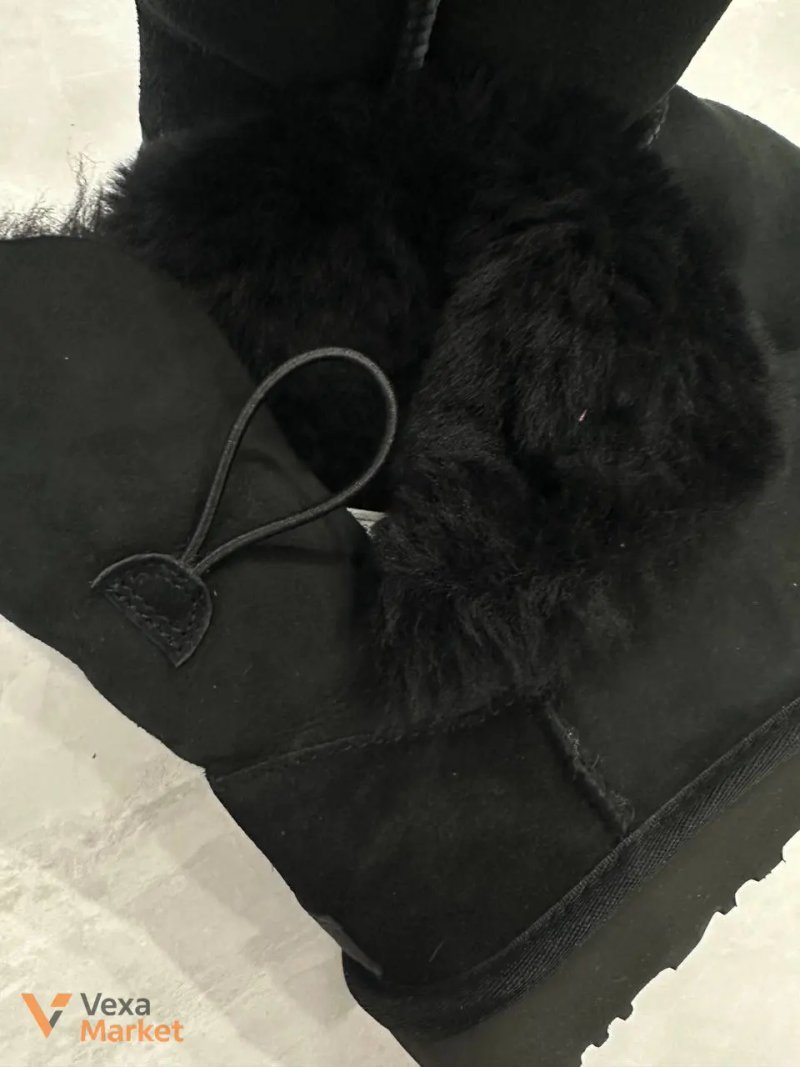 Ugg замшевые ботинки с мехом, стелька 23 см — фото 2