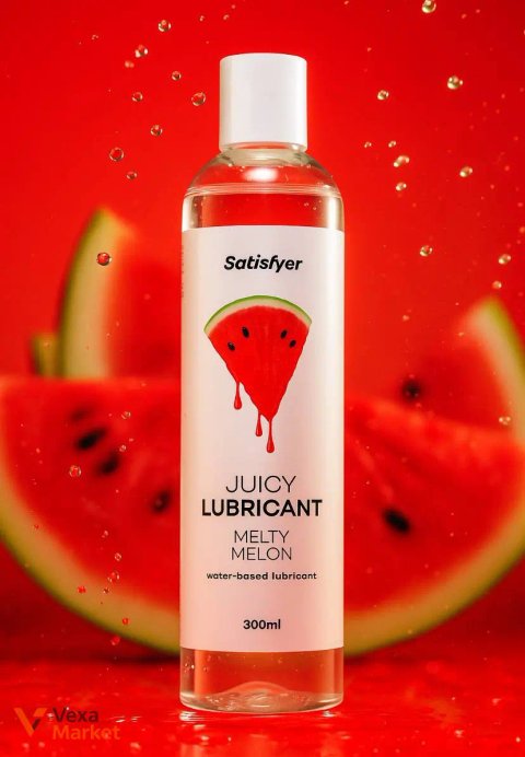 Універсальний лубрикант Satisfyer Juicy Lubricant Melty Melon на водній основі 300мл