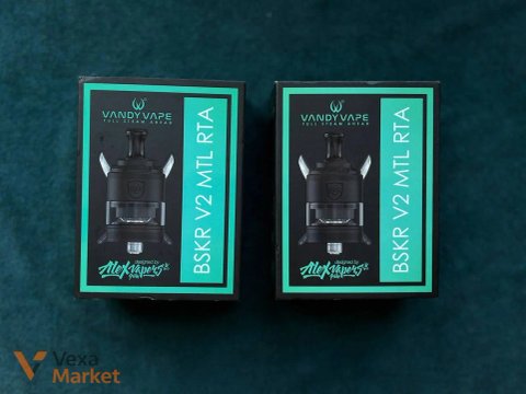 Vandy Vape Berserker BSKR V2 MTL RTA Matte Black