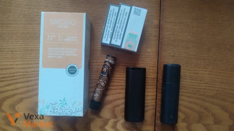 Вапорайзер Smono No 3 та пристрої IQOS, GLO, стіки Heets