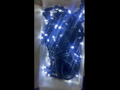 Гирлянда Штора LED 120 "Бурульки бахрома" Белая 5 м