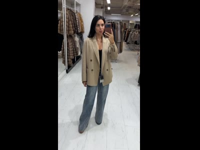 Пальто кашемірове Loro Piana укорочене прямого силуету